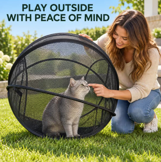 Pop-up cat playpen