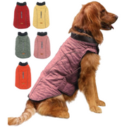 Dog winter coat detail